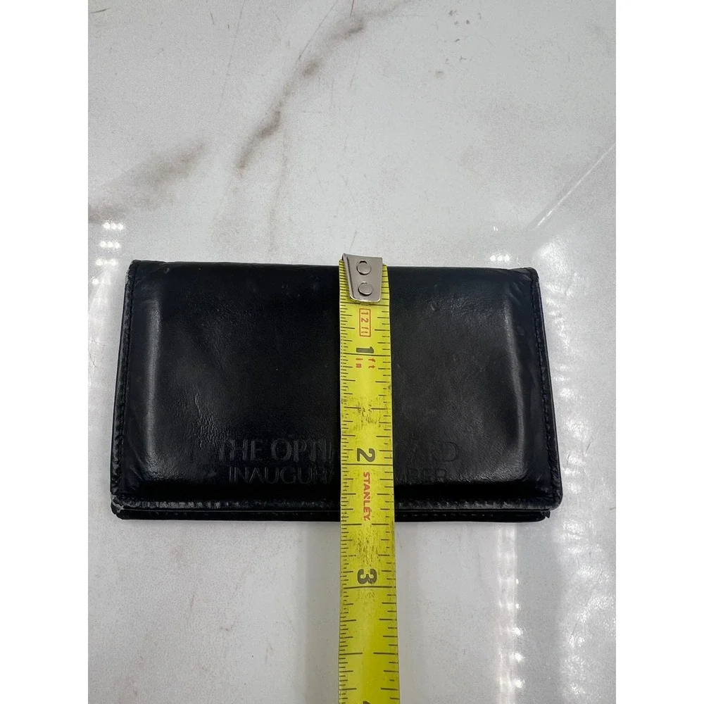 Vintage American Express The Optima Card Inaugural Member Leather Card Holder